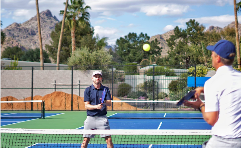  Arizona Biltmore Pickleball Courts pickleball on vacation