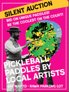 pickleball fundraiser art ideas