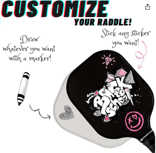 pickleball fundraising idea customize your paddle
