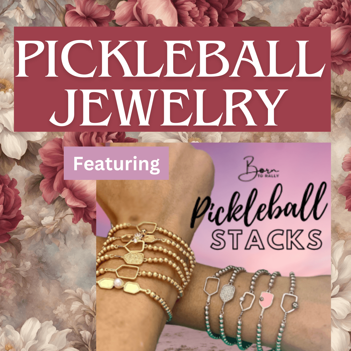 Pickleball clearance pandora charm