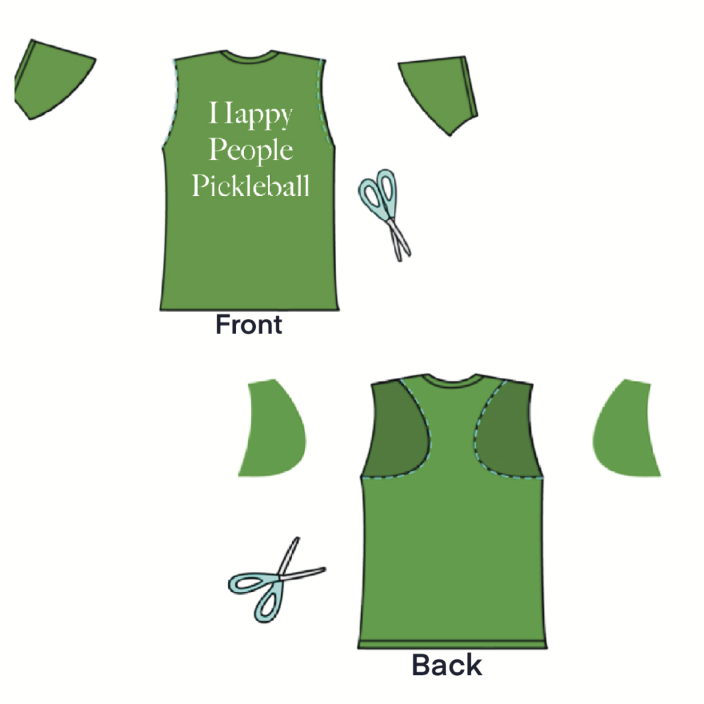 How to Cut a T Shirt into a Racerback Tank