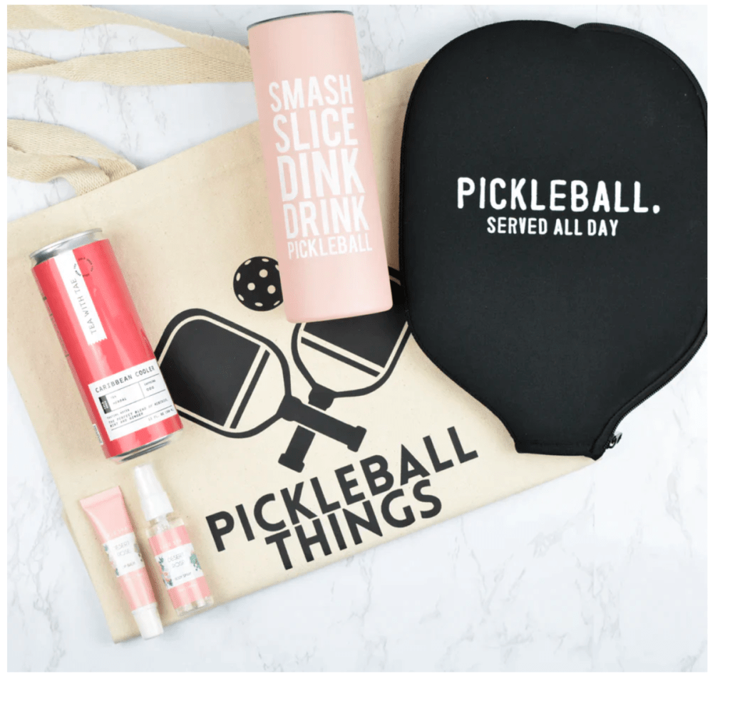 Pickleball Served All Day Pickleball gift basket by Capital Gifts