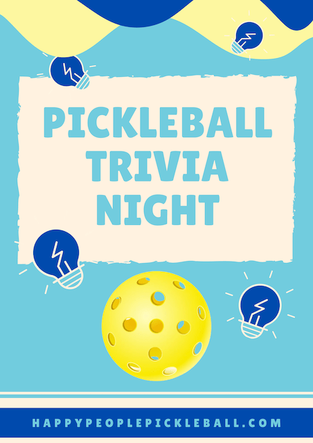 pickleball trivia night