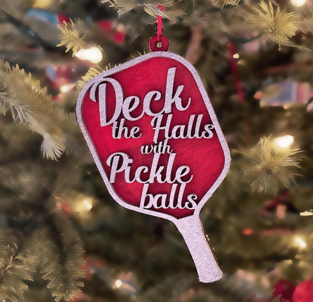 Deck the Halls with Pickleballs