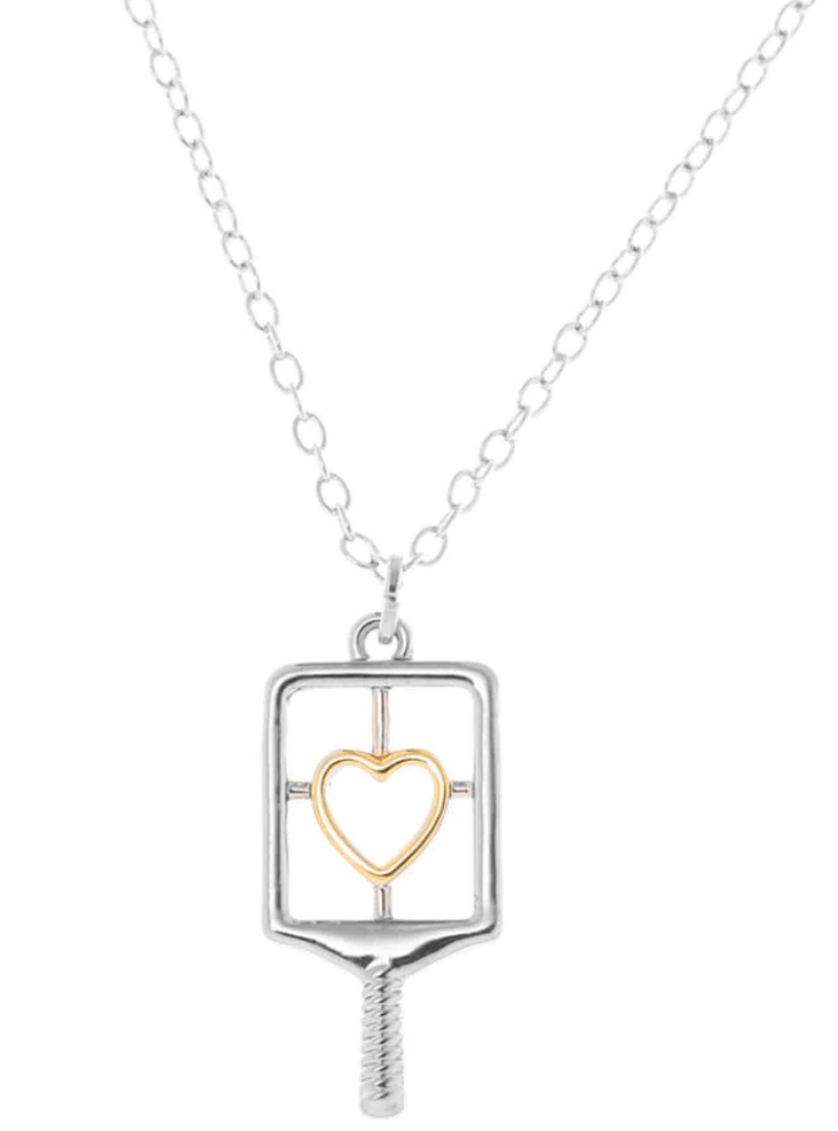 Pickleball Lovestruck Heart Necklace $39.99