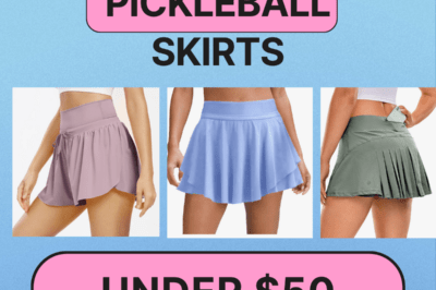 Best Women’s Pickleball Skorts under $50 on Amazon