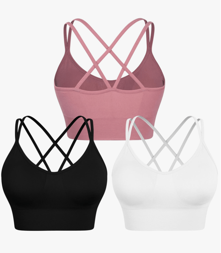 racerback sports bra