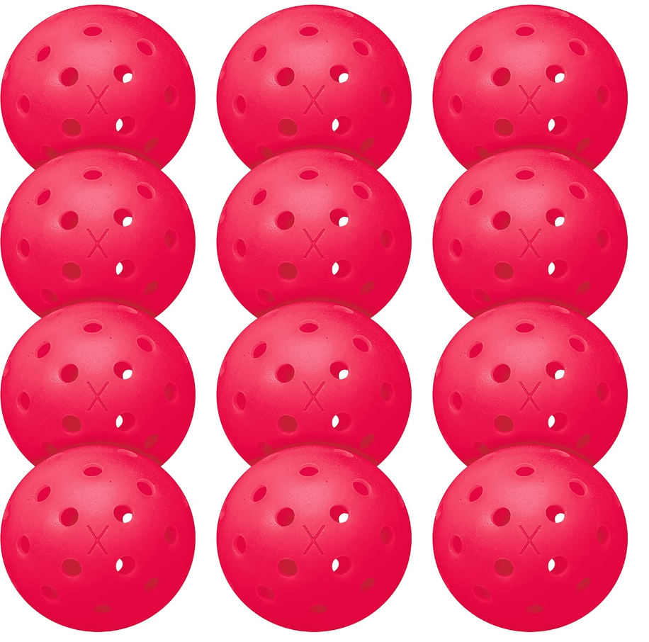 is 2024 the year of the dragon?  pickleball balls Franklin x-40 in red