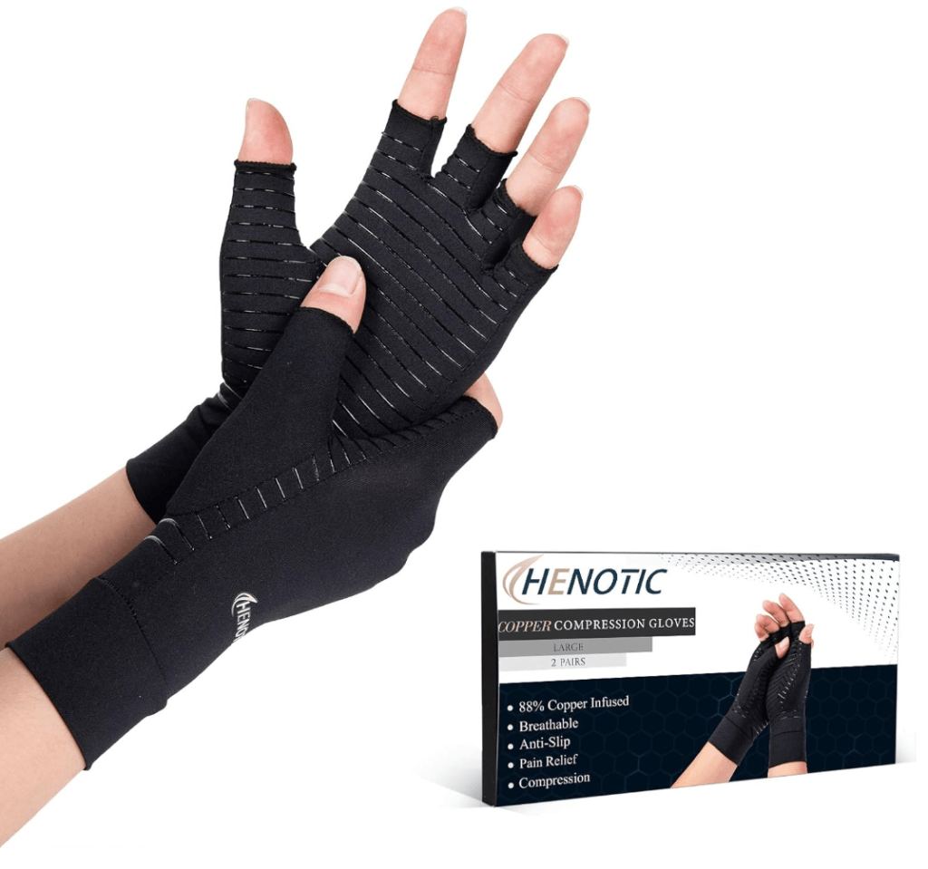 Copper Compression Gloves