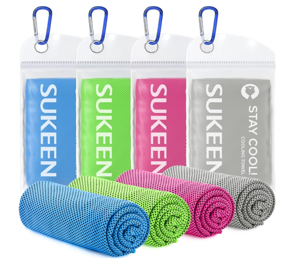 Sukeen 4 pack cooling towel