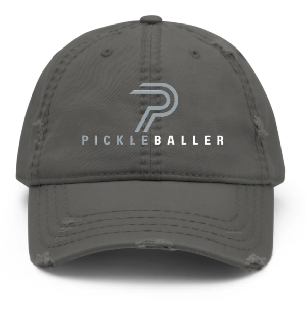 Pickleballer Dad Hat in Gray