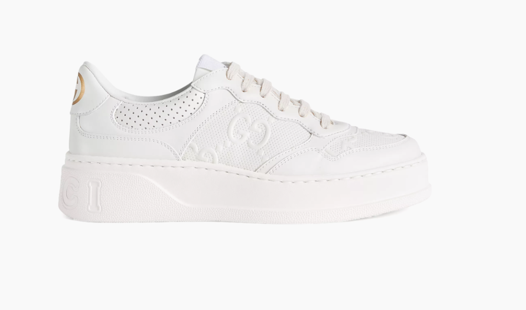 Gucci GG Embossed Leather Sneaker