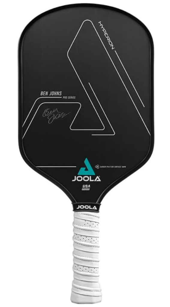 JOOLA Ben Johns Hyperion CFS Pickleball Paddle - Official Ben Johns Paddle - USAPA Approved Racket for Tournament Play - Edge to Edge Sweet Spot, Durable Max Spin Surface & Elongated Handle top pickleball paddles