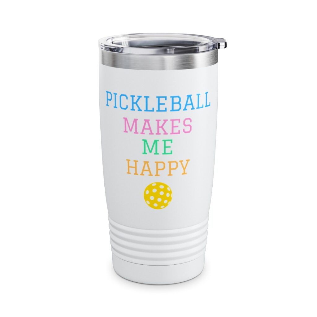 Pickleball makes me happy Tumbler, 20 oz