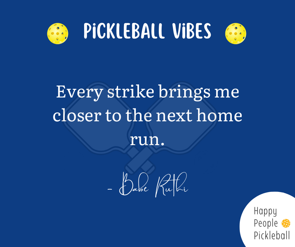 inspirational motivational sports quotes every strike brings me closer to the next run