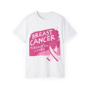 pickleball fundraising t-shirt Breast Cancer Pickleball for a Cure