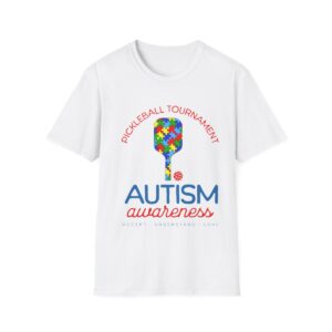Autism Awareness Pickleball Tournament Fundraiser T-Shirt