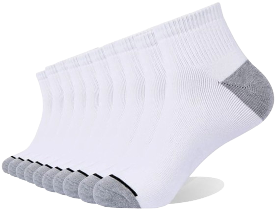 Cotton Moisture Wicking Cushion Low Cut Socks Best Pickleball Socks on Amazon