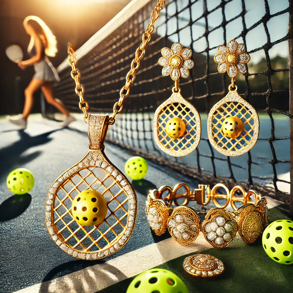 Serve Up Style! Shine on the court with Pickleball Jewelry