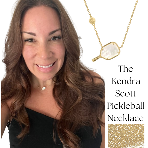 Kendra Scott Pickleball Necklace Is A Perfect Match