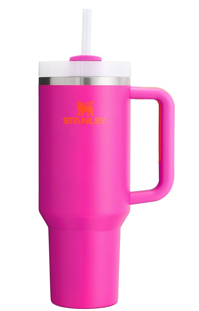 stanley tumbler accessories, stanley tumbler vivid pink