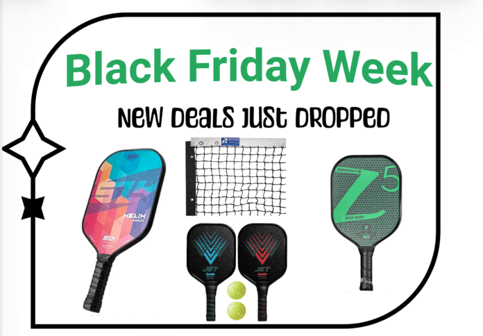 Top 7 Pickleball Paddle Black Friday Deals on Amazon