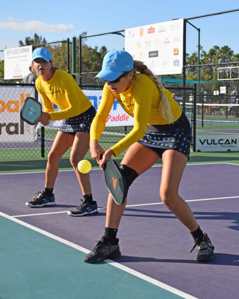 Anna Leigh Waters, Pickleball Professional playing in the outdoor sun