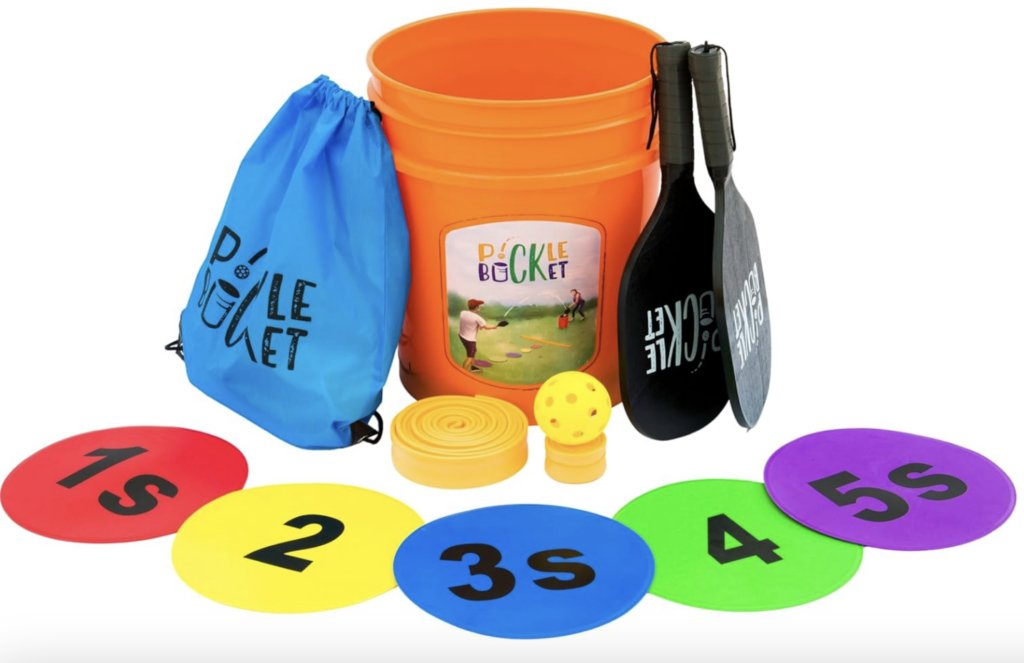 Pickleball Bucket Game