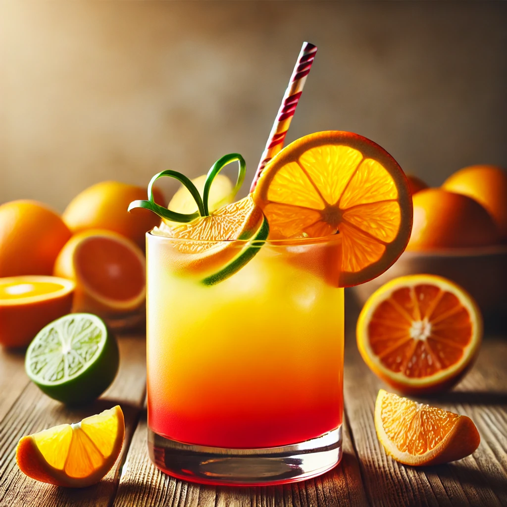 Citrus Sunrise Mocktail