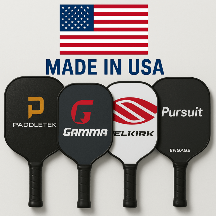 Pickleball Paddles made in the USA Happy People Pickleball Paddles Made In The USA
