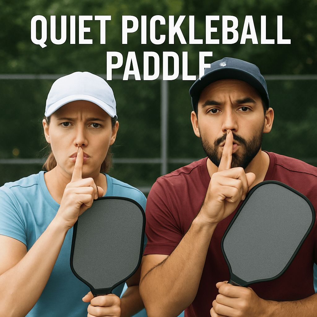quiet pickleball paddle