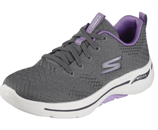 wide width skechers go walk arch fit