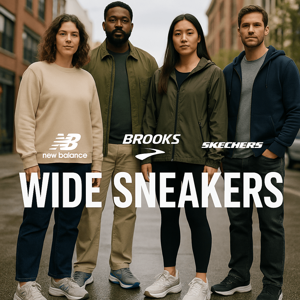 wide width sneakers