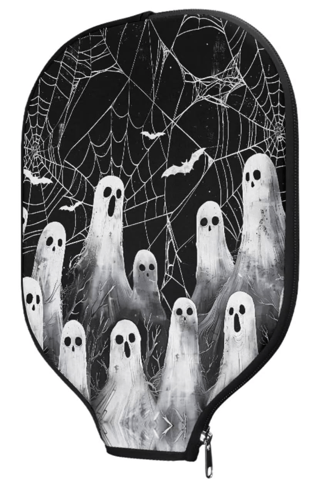 pickleball halloween costume paddle cover ideas ghosts