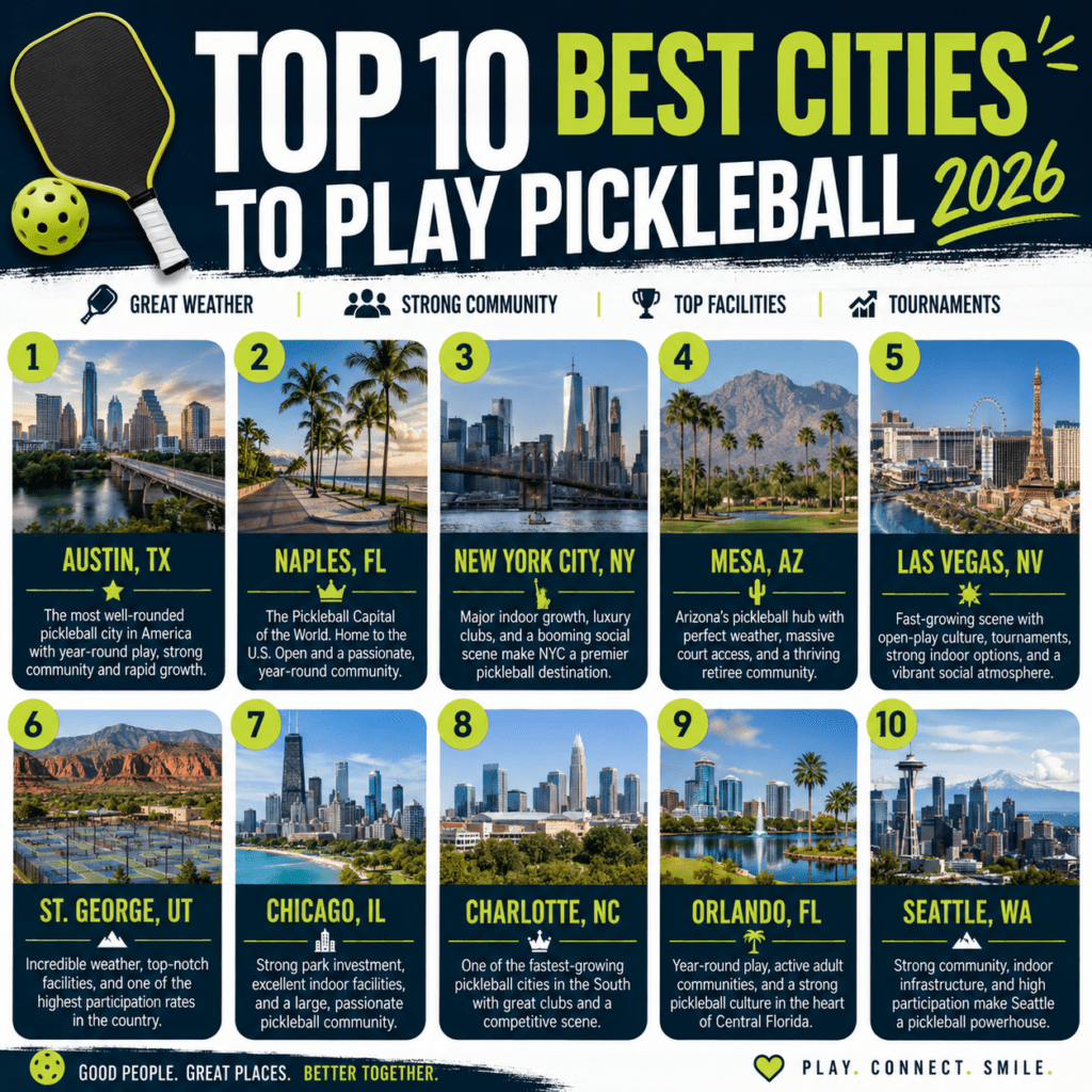 best places to play pickleball 2026