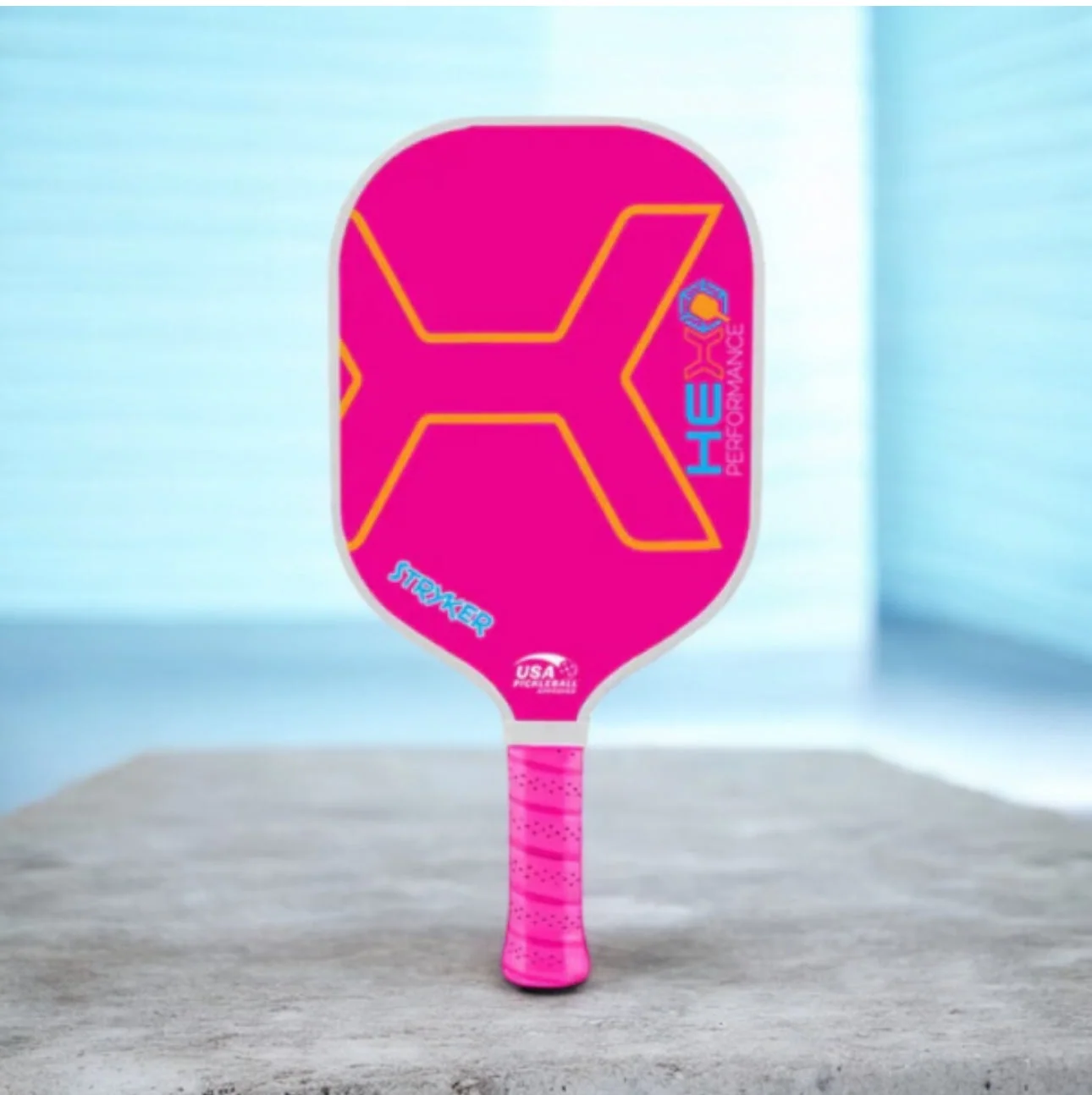 Hex Pro Performance STRYKER pickleball paddle in pink