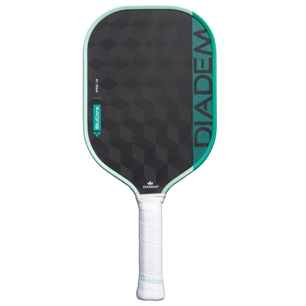 Diadem Edge BluCore Pro pickleball paddle in Seafoam