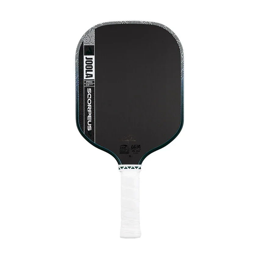 Scorpeus Pro V pickleball paddle in Club Green